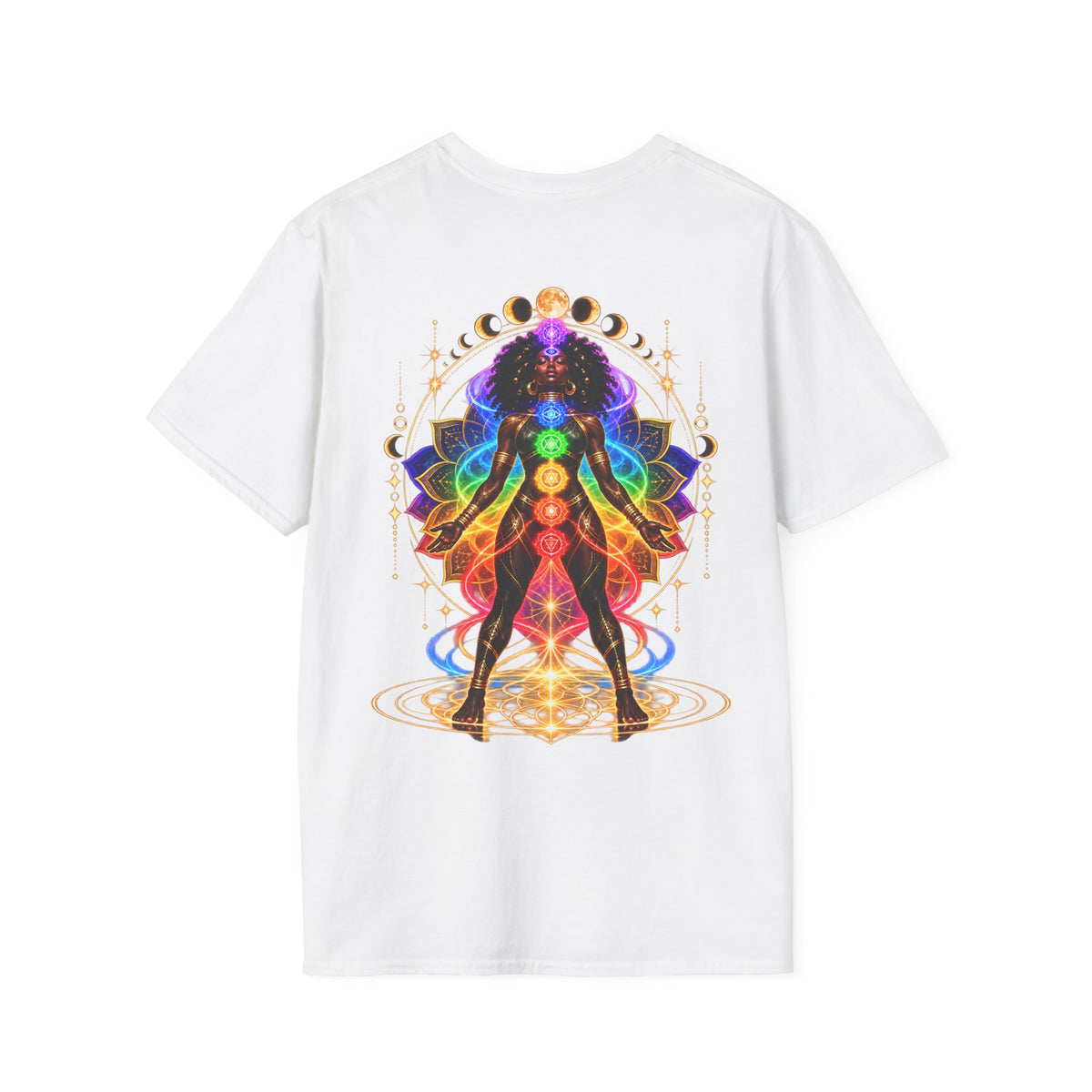 Chakra Alignment (Woman) – Gildan 64000 Softstyle T-Shirt