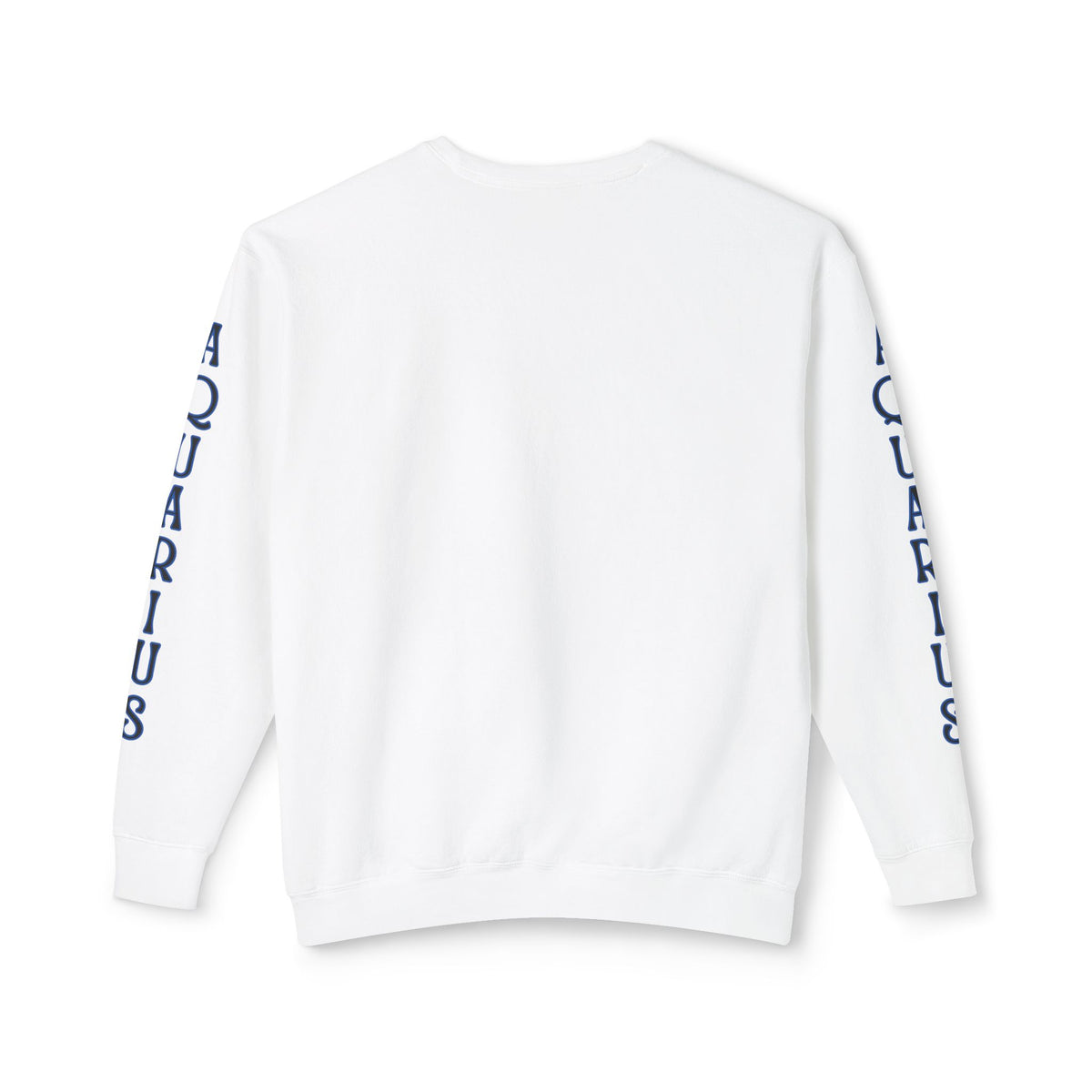 Aquarius Zodiac Sweatshirt – Comfort Colors 1466 Crewneck