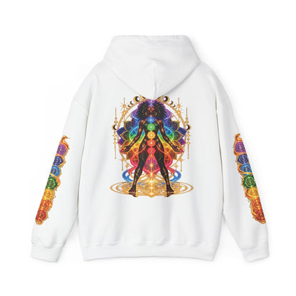 Chakra Ascension Hoodie (Female)– Gildan 18500 Heavy Blend Hoodie