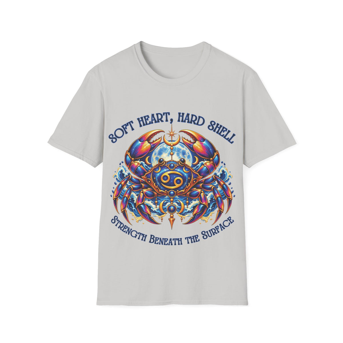 Cancer Zodiac T-Shirt – Gildan 64000 Softstyle Tee