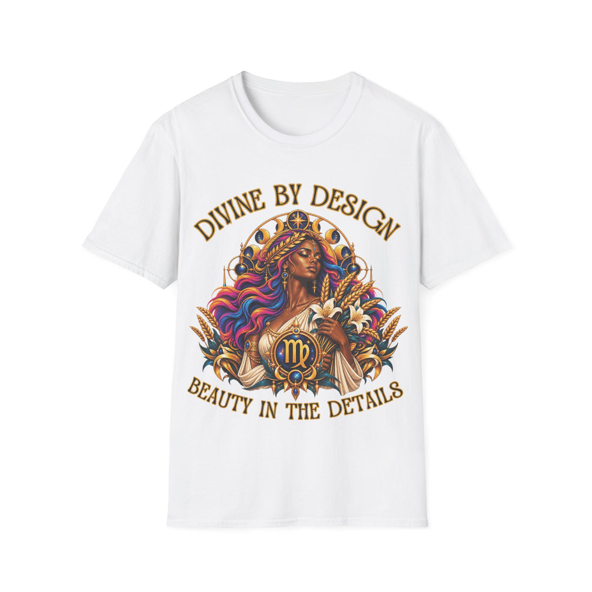 Virgo Zodiac T-Shirt – Gildan 64000 Softstyle Tee