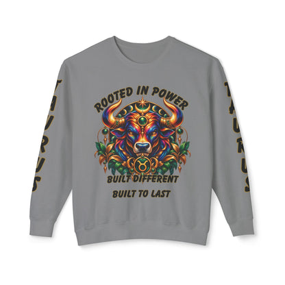 Taurus Zodiac Sweatshirt – Comfort Colors 1466 Crewneck