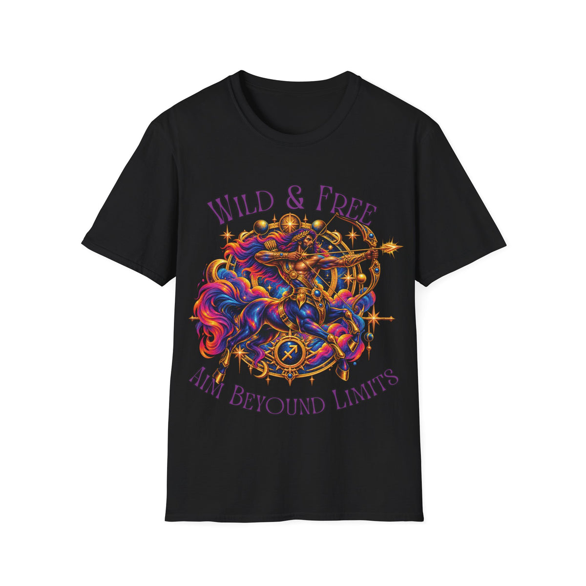 Sagittarius Zodiac T-Shirt – Gildan 64000 Softstyle Tee