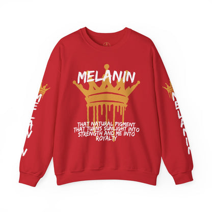 Melanin Is Royalty – Gildan 18000 Heavy Blend™ Crewneck Sweatshirt