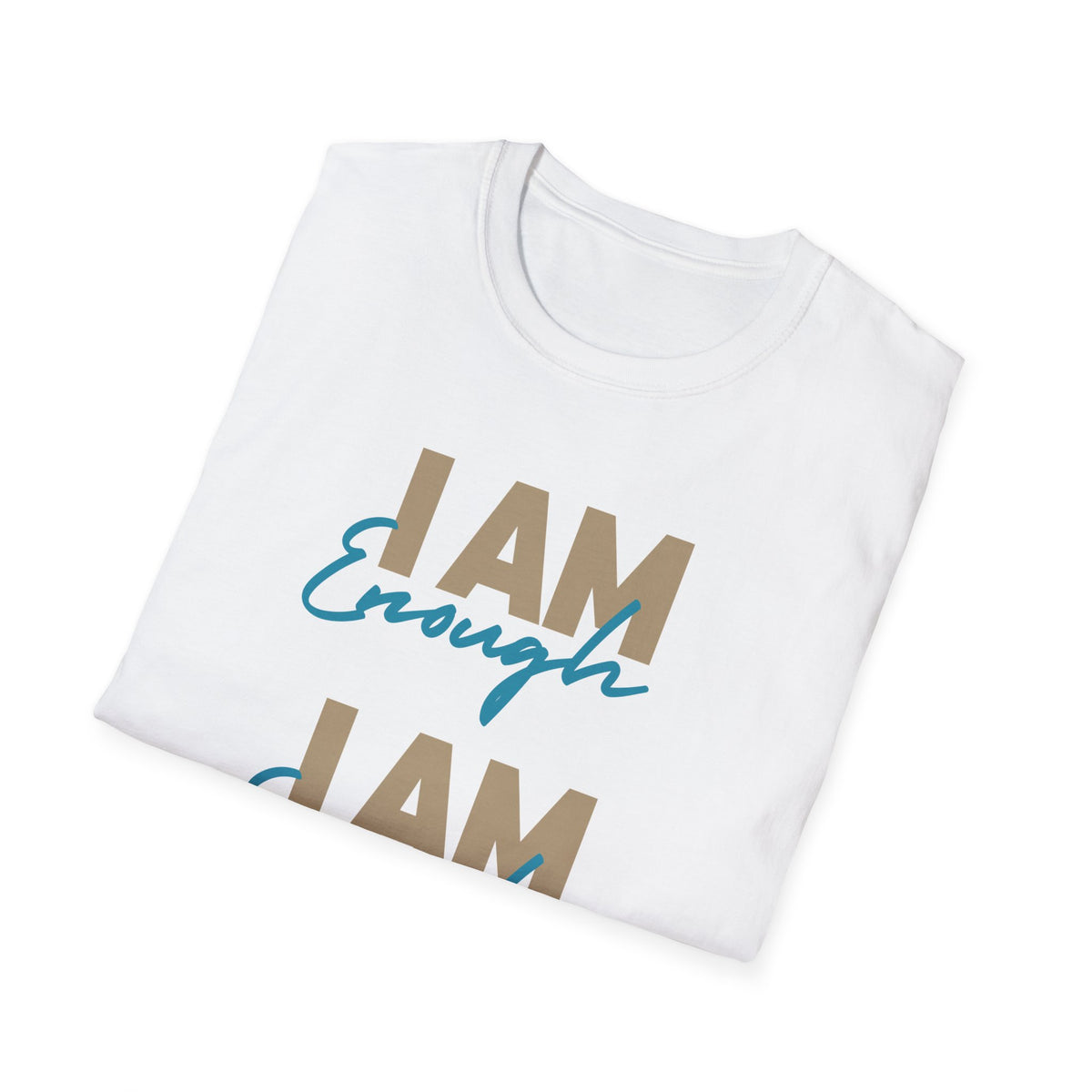 I AM Enough Affirmation – Gildan Softstyle® 64000 T-Shirt