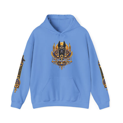 Egyptian Anubis Hoodie –  Gildan 18500 Heavy Blend Hoodie
