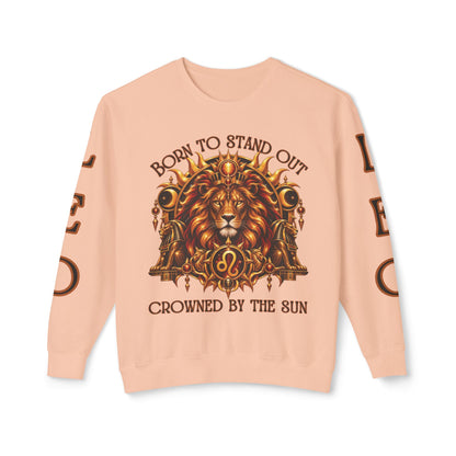 Leo Zodiac Sweatshirt – Comfort Colors 1466 Crewneck