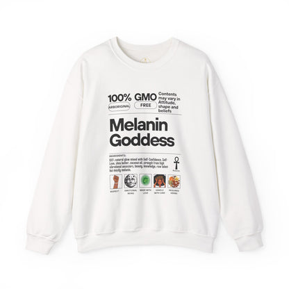 Melanin Goddess – Gildan Heavy Blend™ 18000 Crewneck Sweatshirt