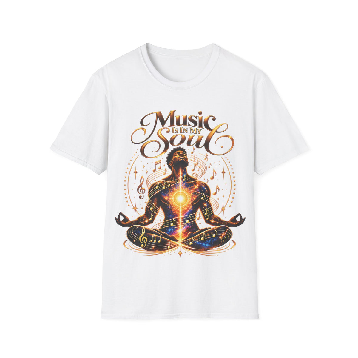 Music Is in My Soul V3 (Male)– Gildan 64000 T-Shirt