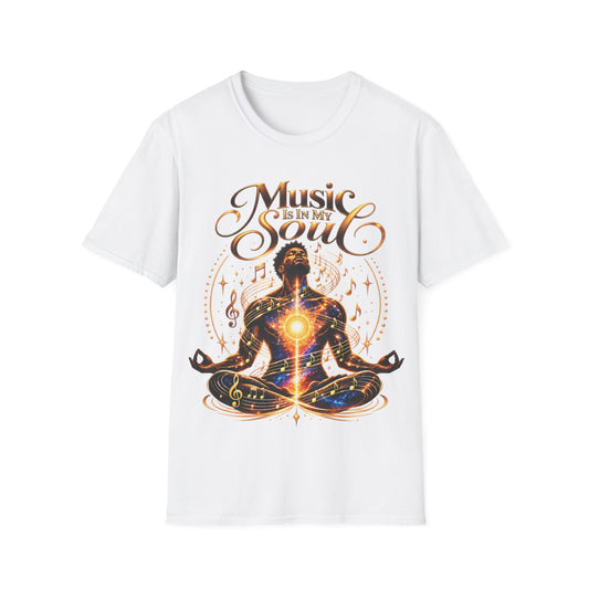 Music Is in My Soul V3 (Male)– Gildan 64000 T-Shirt