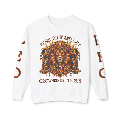 Leo Zodiac Sweatshirt – Comfort Colors 1466 Crewneck