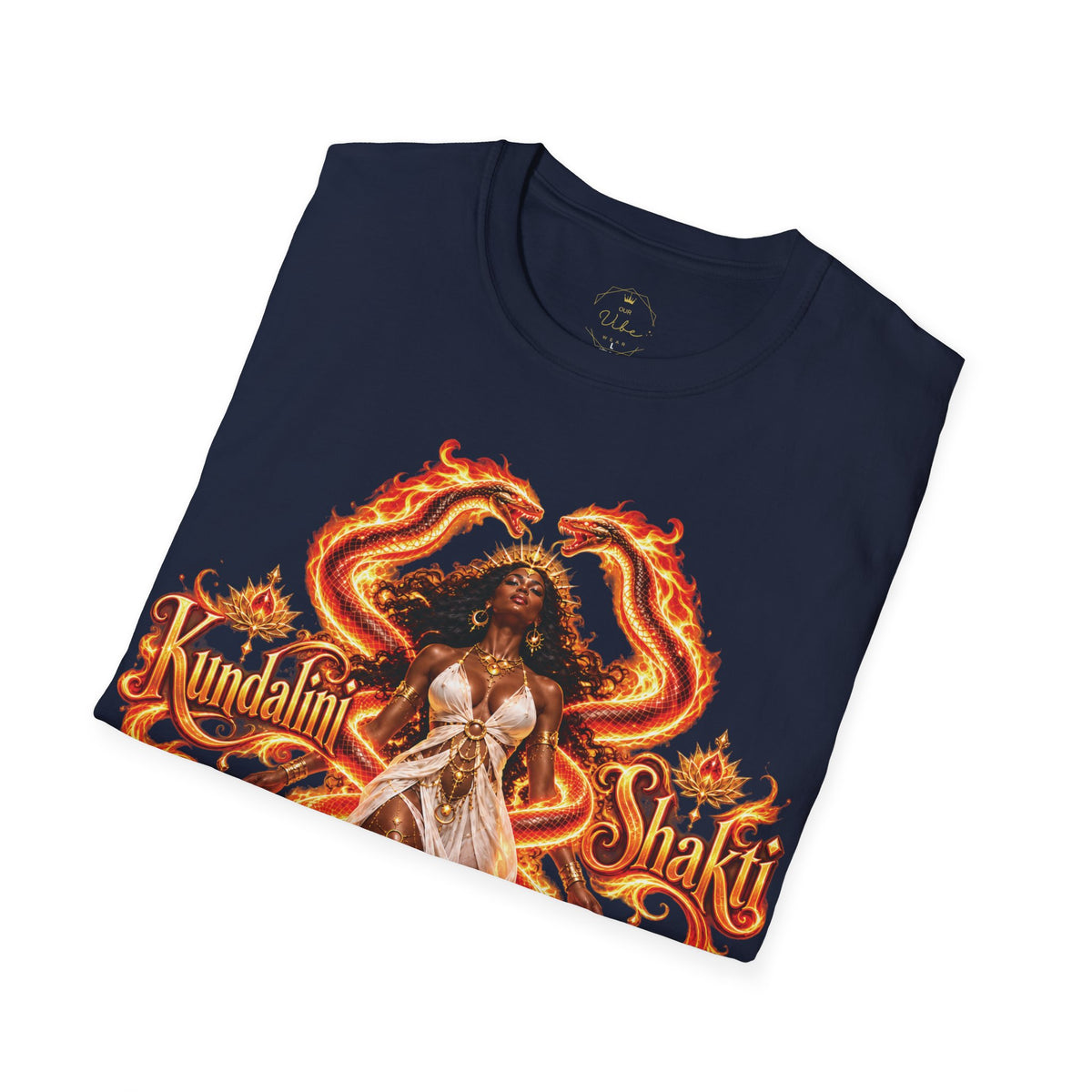 Shakti Goddess Fire — Gildan 64000 Softstyle T-Shirt