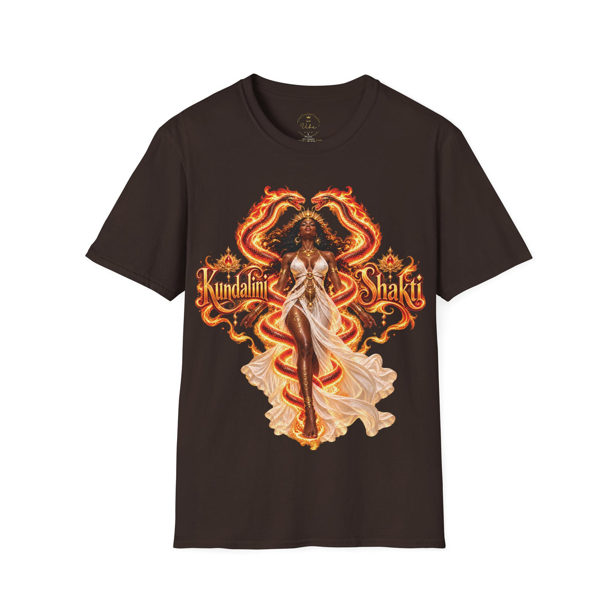 Shakti Goddess Fire — Gildan 64000 Softstyle T-Shirt