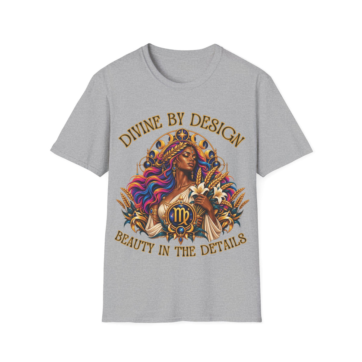 Virgo Zodiac T-Shirt – Gildan 64000 Softstyle Tee