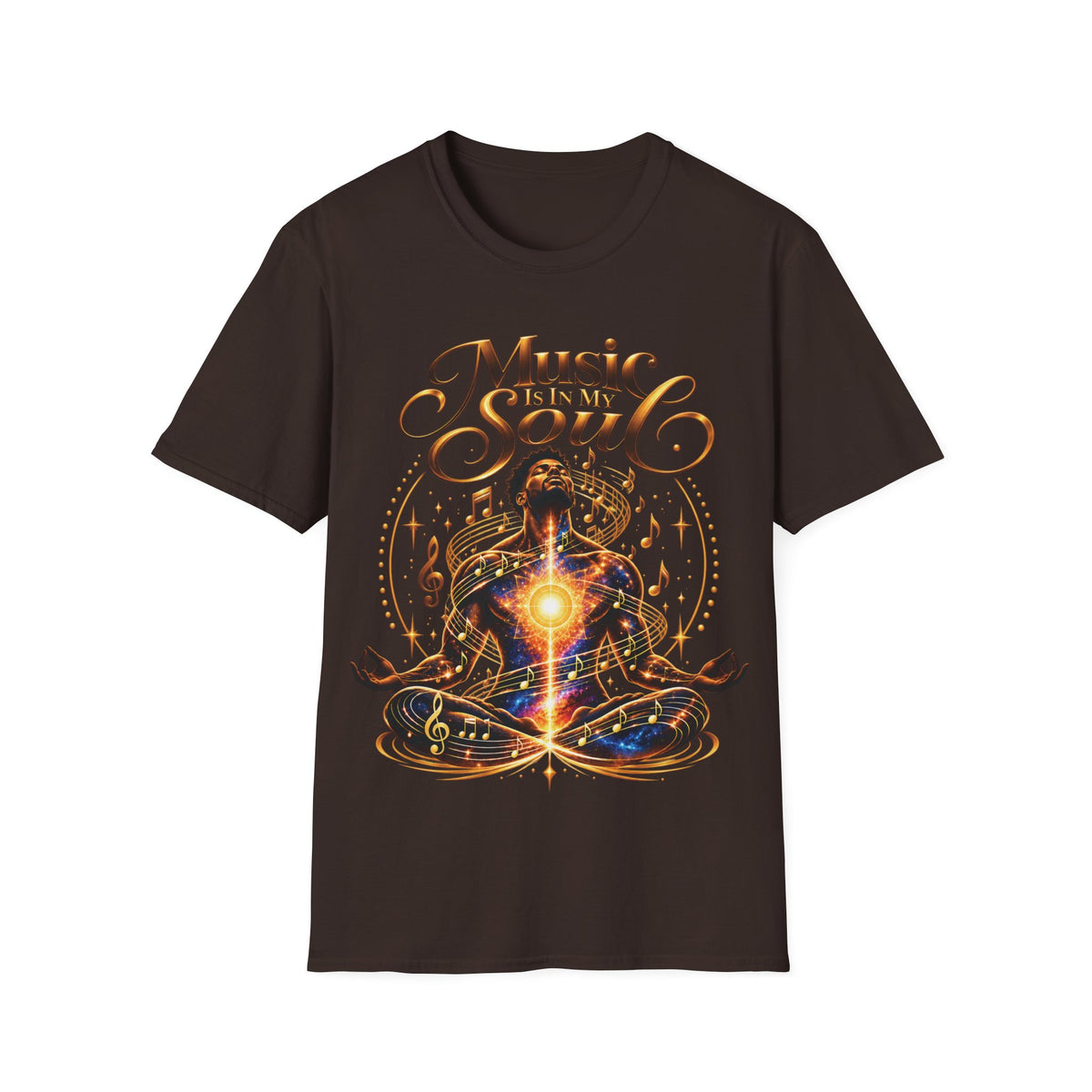 Music Is in My Soul V3 (Male)– Gildan 64000 T-Shirt