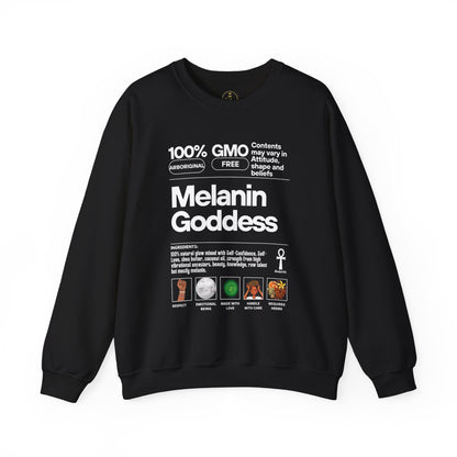Melanin Goddess – Gildan Heavy Blend™ 18000 Crewneck Sweatshirt