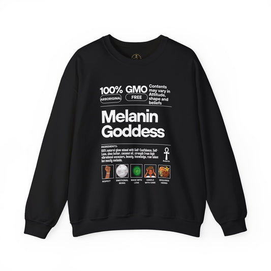 Melanin Goddess – Gildan Heavy Blend™ 18000 Crewneck Sweatshirt