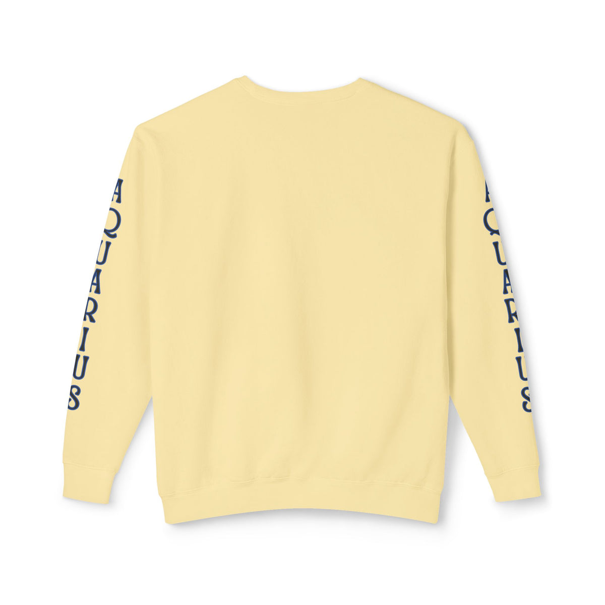 Aquarius Zodiac Sweatshirt – Comfort Colors 1466 Crewneck