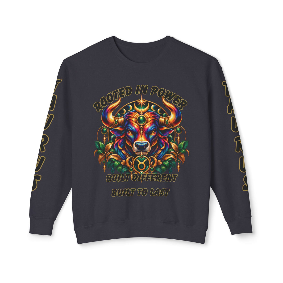 Taurus Zodiac Sweatshirt – Comfort Colors 1466 Crewneck