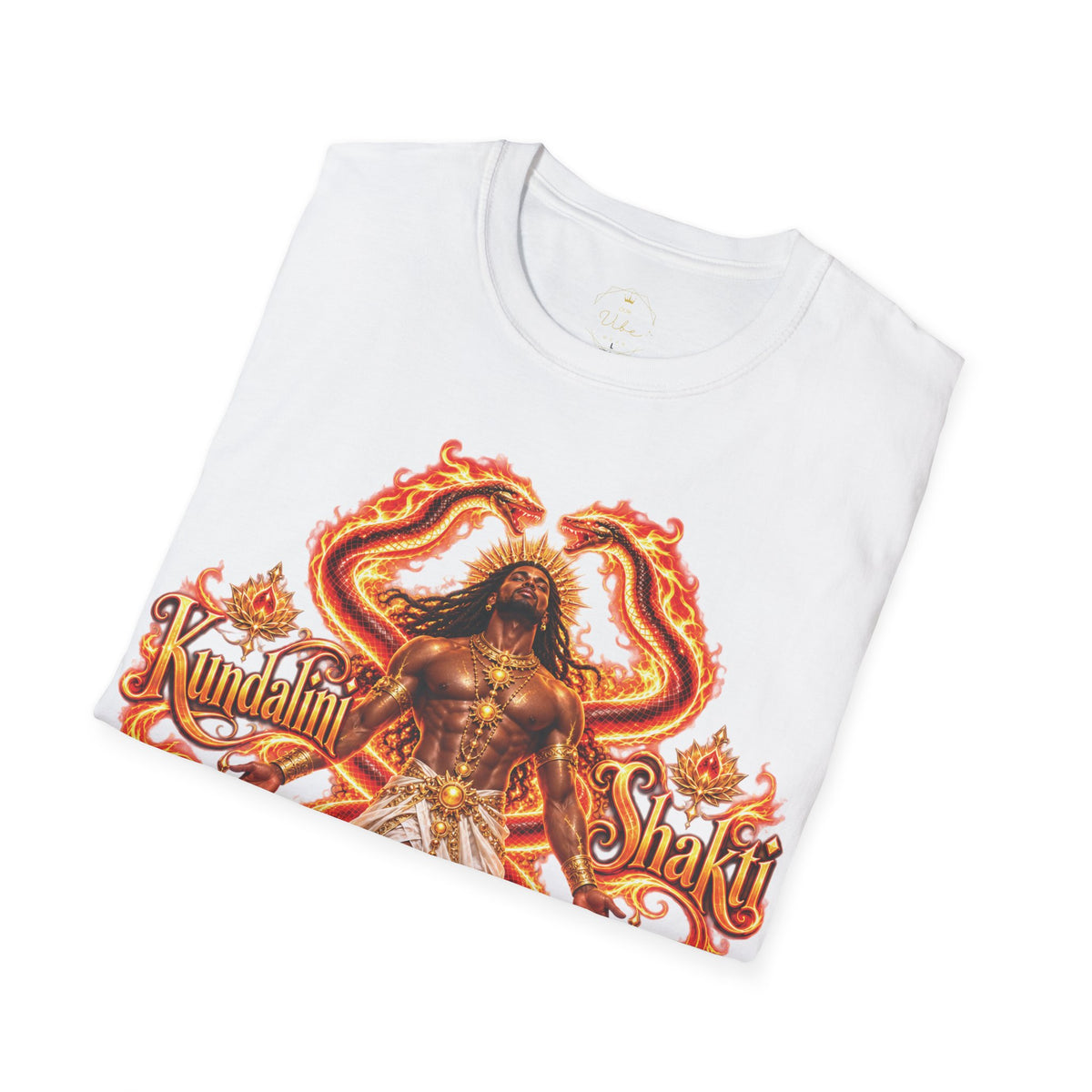 Shakti God Fire — Gildan 64000 Softstyle T-Shirt