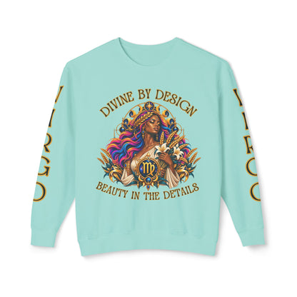Virgo Zodiac Sweatshirt – Comfort Colors 1466 Crewneck