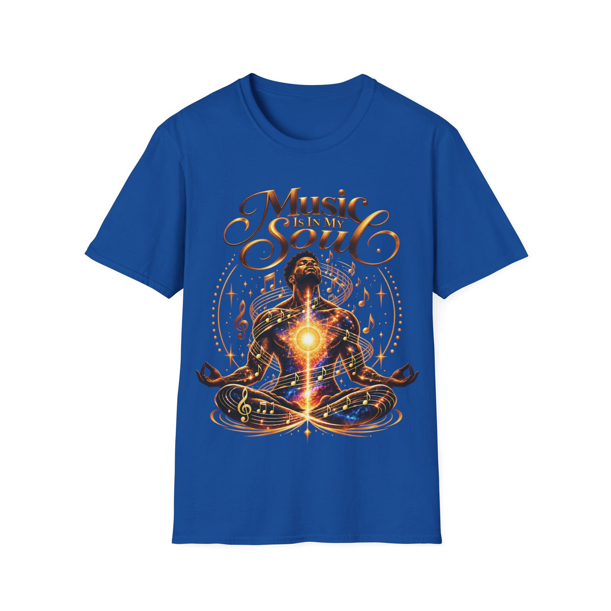 Music Is in My Soul V3 (Male)– Gildan 64000 T-Shirt