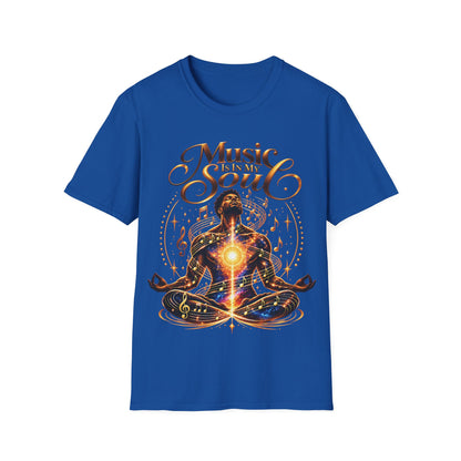Music Is in My Soul V3 (Male)– Gildan 64000 T-Shirt