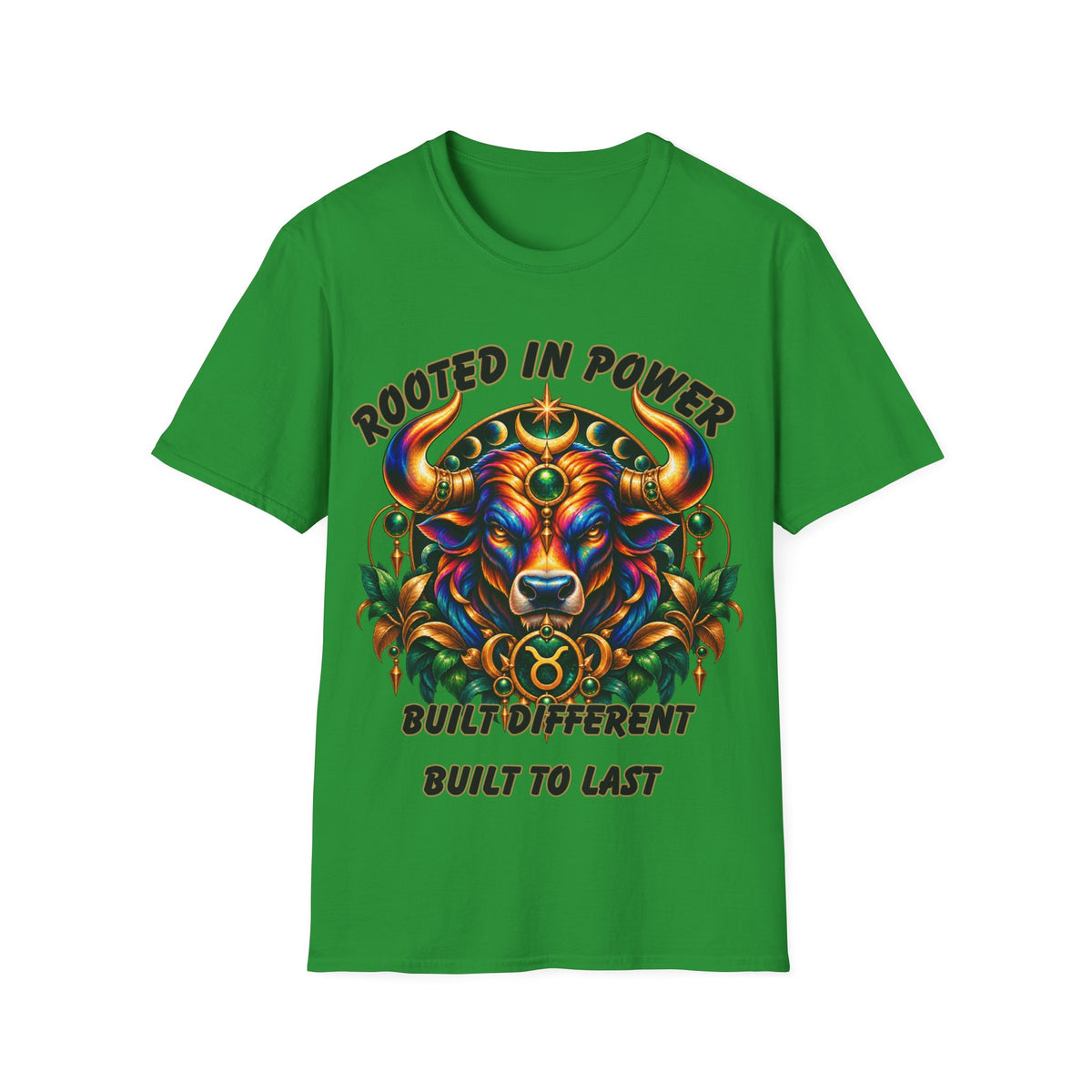 Taurus Zodiac T-Shirt – Gildan 64000 Softstyle Tee