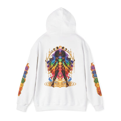 Chakra Ascension Hoodie (Female)– Gildan 18500 Heavy Blend Hoodie