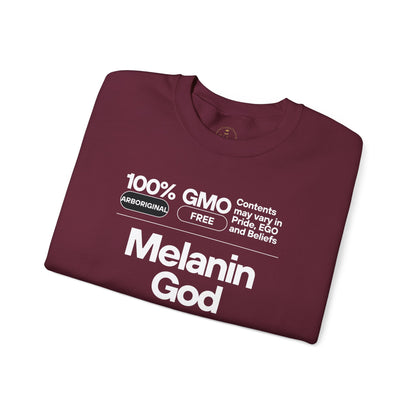 Melanin God – Gildan Heavy Blend™ 18000 Crewneck Sweatshirt