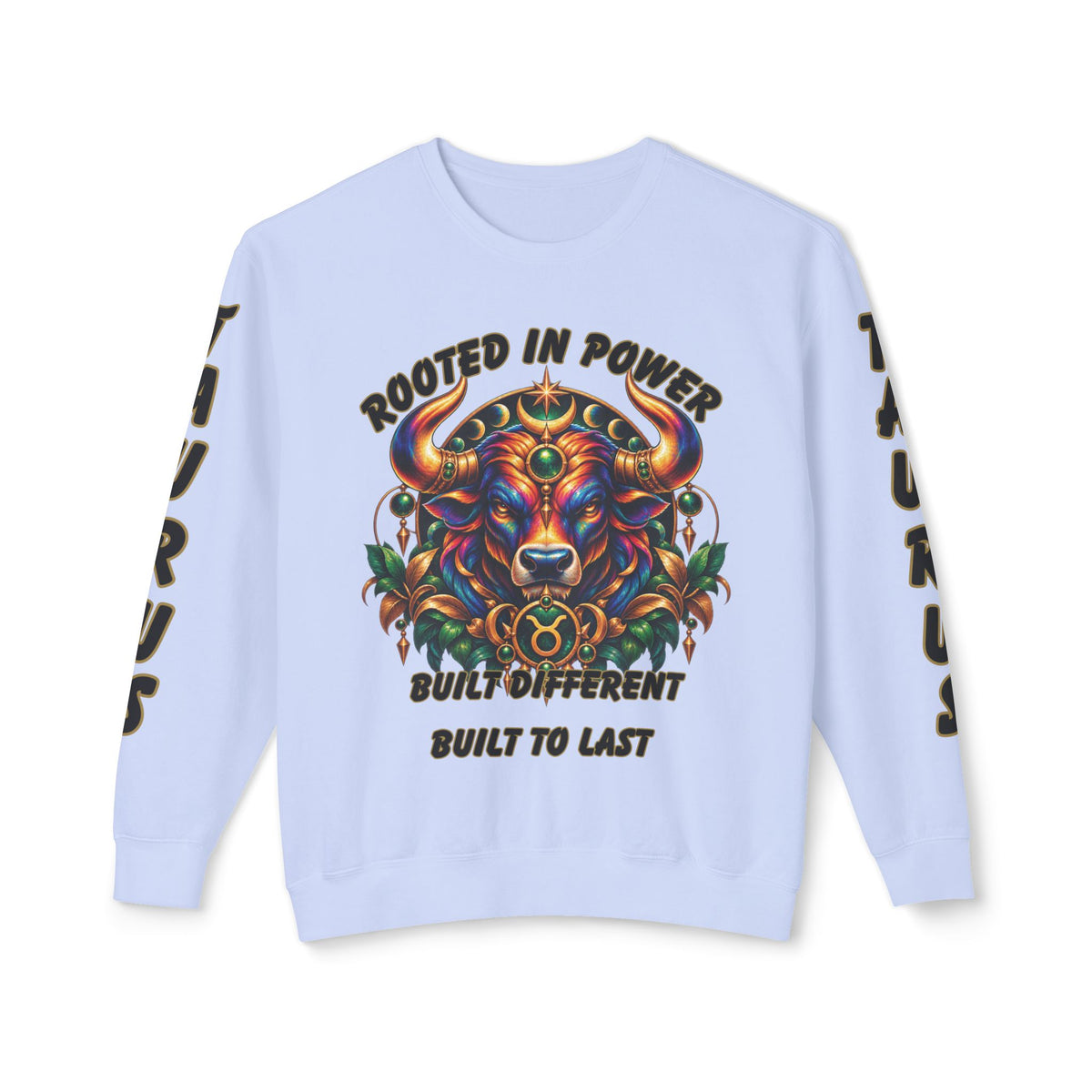 Taurus Zodiac Sweatshirt – Comfort Colors 1466 Crewneck