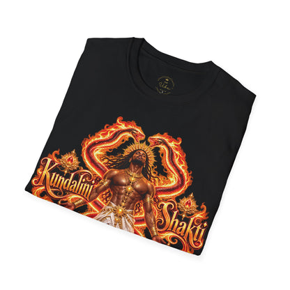 Shakti God Fire — Gildan 64000 Softstyle T-Shirt