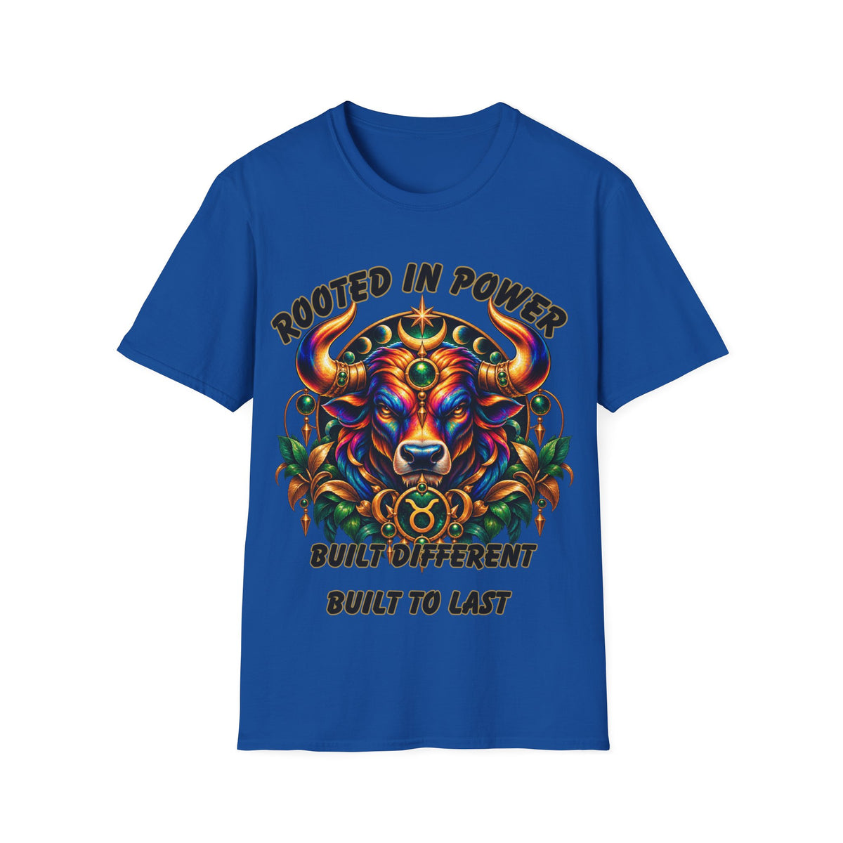 Taurus Zodiac T-Shirt – Gildan 64000 Softstyle Tee